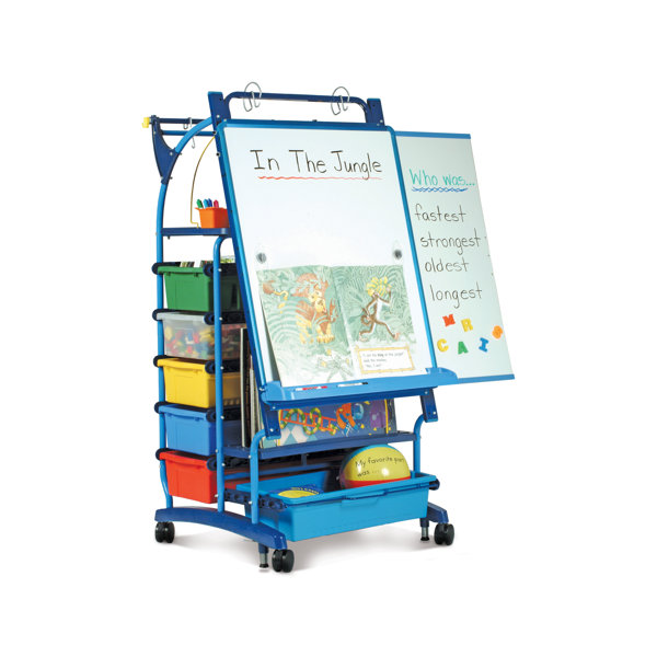 Copernicus Royal Premium Inspiration Double Sided Teaching Cart with Bins & Reviews Wayfair